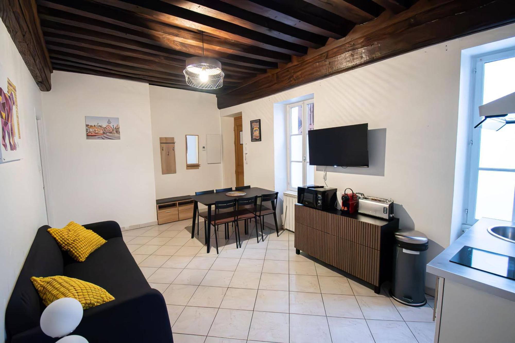 Residence Le Zola Compose De 3 Appartements Distincts En Hyper Centre De Dijon Avec Wifi מראה חיצוני תמונה