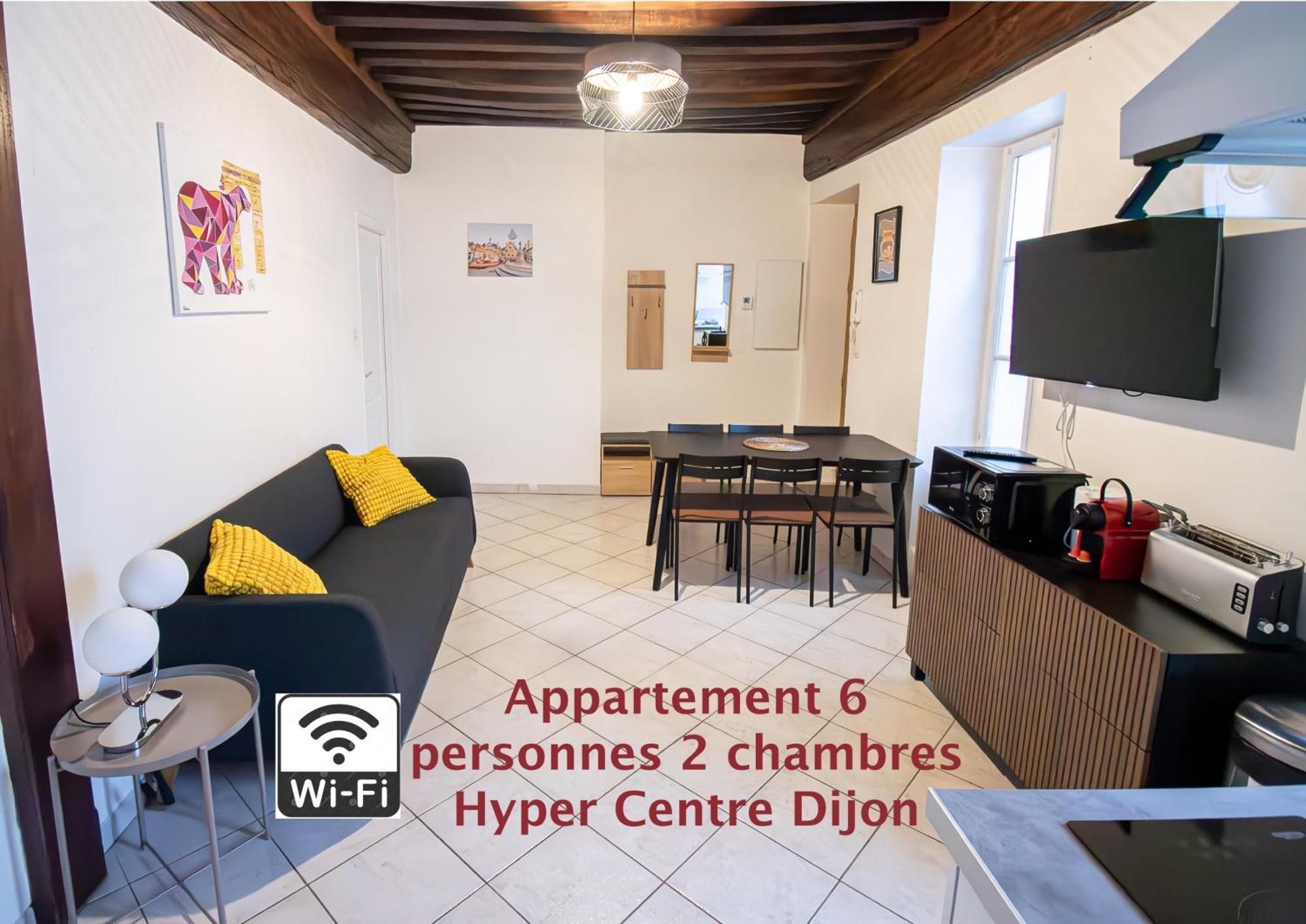 Residence Le Zola Compose De 3 Appartements Distincts En Hyper Centre De Dijon Avec Wifi מראה חיצוני תמונה